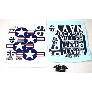 FMS 1700MM F4U CORSAIR V3 STICKER