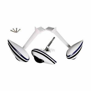 Landing Gear Set Cessna 182 black stripe