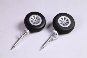 FMS 1700MM P51 LANDING GEAR SET w/SHOCK ABSORBTION
