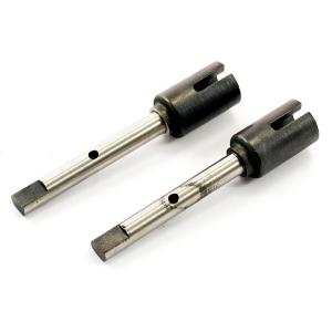 FASTRAX TAMIYA TT02 HD FRONT/ REAR METAL AXLE SHAFTS (PR)