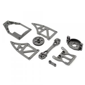 FTX SURGE 51T, TOP PLATE, MOTO R HOLDER, RR TOWER, SIDE PLATE FTX7247