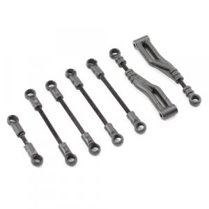 FTX SURGE FRONT UPPER, STEERIN G, RR UPPER & SERVO LINK SET FTX7250