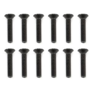 FTX FUTURA HEX COUNTERSUNK SCREWS 3X16MM (12) FTX7767