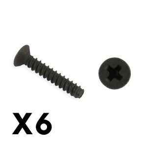 FTX COMET PHILLIPS FLAT HEAD SCREWS 2.6*14 FTX9050