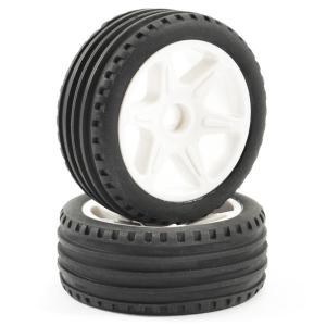 FTX COMET BUGGY FRONT MOUNTED TYRE & WHEEL WHITE FTX9062W