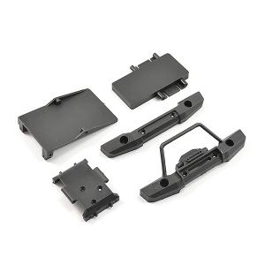 Ftx Mini Outback 2.0 Fr/Rr Bumpers & Electronics Mounts Ftx9300