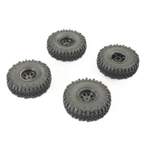FTX OUTBACK MINI X 2.0 GRABBER MOUNTED TYRES/BLACK WHEELS FTX9375BK