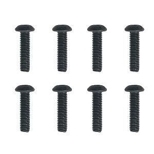 FTX BUTTON HEAD HEX SCREW M4 X 16MM
