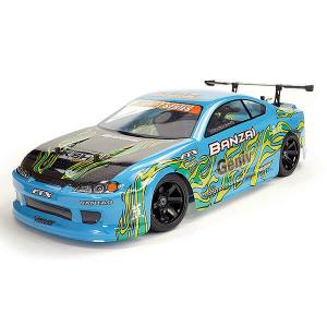 FTX BANZAI 1/10 STREET/DRIFT NITRO 4WD RTR - BLUE