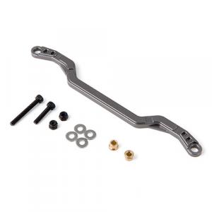 GMADE GS01 MACHINED STEERING LINK 116MM (TITANIUM GREY)