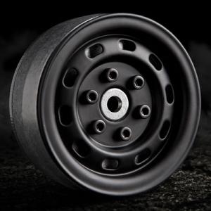 Gmade 1.9 SR02 Beadlock Wheels Matt Blac