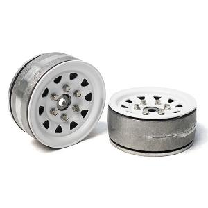 GMADE 1.9 SR04 BEADLOCK WHEELS (SEMIGL0SS SILVER) (2)