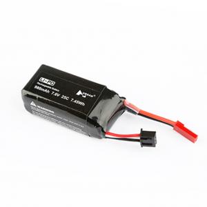 Li-Po Battery 2S 7,6V  980mAh 25C JST-RCY (BEC) H123D