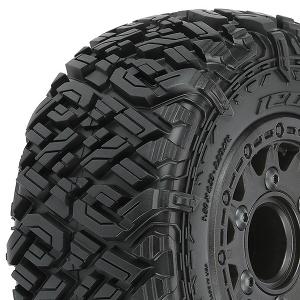 Icon SC 2.2"/3.0" M2 (Medium) All Terrain Tires Mounted on Raid Black 6x30 Removable 12mm Hex Wheels (2) for SlashÂ® 2wd & SlashÂ® 4x4 FR