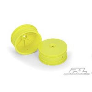 Velocity 2.2" Front Yellow Wheels (2) for B44.1