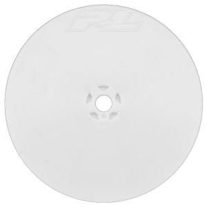 Velocity 2.2" 4wd Front White Wheels (2) for AE B64