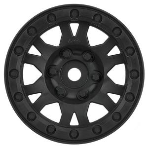 PROLINE IMPULSE 1.9" BLACK PLASTIC INTERNAL BEADLOC WHEEL