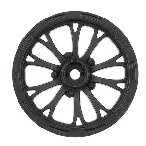 Pomona Drag Spec 2.2" Black Wheel Slash Front