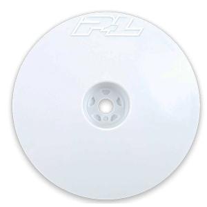 Velocity Narrow 2.2" Hex Carpet Front White Wheels (2)