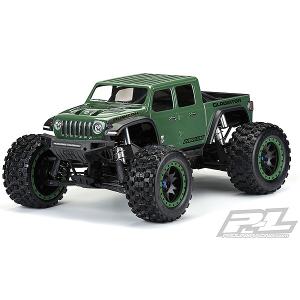 Pre-Cut Jeep Gladiator Rubicon Clear Body for X-MAXX