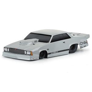 1978 Chevrolet Malibu Tough-Color (Stone Gray) Body for Slash 2wd Drag Car