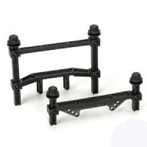 Extended Front and Rear Body Mounts for Slash 2wd