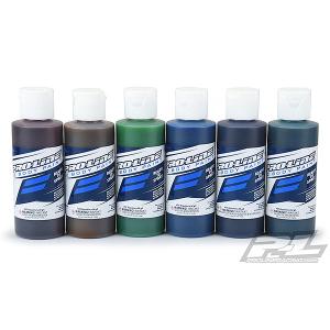 Proline Rc Body Paint - Candy Set Red/Yell/Gre/Blue/Vio/Turq