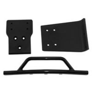 Front Bumper & Skid Plate for the Traxxas Slash 4x4 - Black