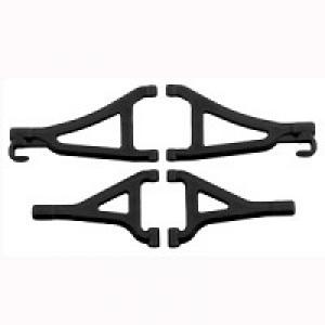 Front A-arms for the Traxxas 1/16th Scale Mini E-Revo - Blac