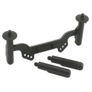 Adjustable Front Body Mounts & Posts for the Traxxas Slash 2