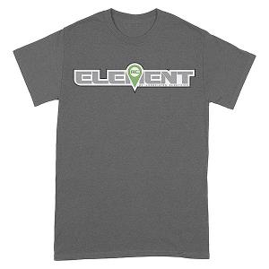 ELEMENT RC LOGO T-SHIRT GREY SMALL