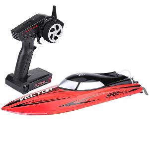 Volantex Racent Vector Sr65Cm Brushless Racing Boat Artr Red