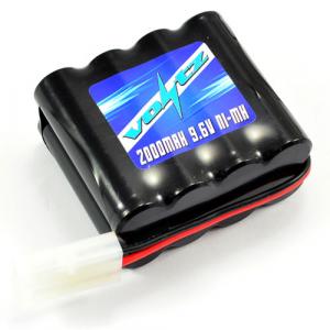 Voltz Hobby 9.6V 2000mAh AA Hump Pack Akku W/ Tamiya Liitin (He00014)