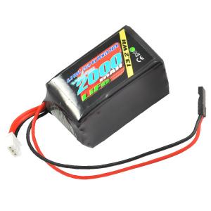 Voltz 2000Mah 2S 6.6V Rx Life Hump Akku Pack