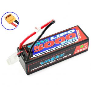 VOLTZ 5000mah HARD CASE 11.1V 50C LIPO STICK PACK XT90