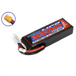 VOLTZ 3300mah 14.8V 30C LIPO W/XT60 331g 135mm x 25mm x44mm