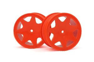 HPI Racing  ULTRA 7 WHEELS ORANGE 30MM (2PCS 100622