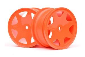 HPI Racing  ULTRA 7 WHEELS ORANGE 35MM (2PCS) 100623