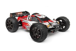Clear Trophy Truggy Flux Body W/Window Mask &Decal 101717
