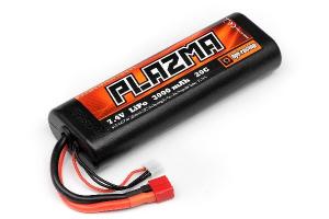 Plazma 7.4V 3000Mah 20C Lipo Rnd Case S.Pack 22.2W 101940