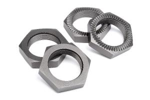 HPI Racing  WHEEL NUT 24mm (GUNMETAL/4pcs) 102216