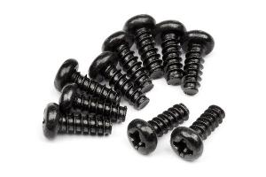 HPI Racing  TP. BUTTON HEAD SCREW M3x8mm (10pcs) 103279