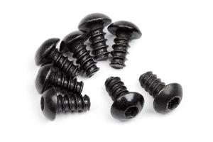 HPI Racing  TP. BUTTON HEAD SCREW M3x6mm (HEX SOCKET/8pcs) 103672