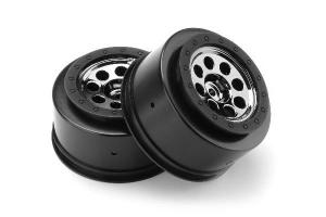 HPI Racing  MK.8 V2 WHEEL BLACK CHROME (4.5MM OFFSET/2PCS) 106191