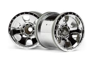Warlock Wheel Chrome (2.2In/2Pcs) 106722