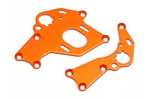 HPI Racing  MOTOR MOUNT SET (LEFT/RIGHT/ORANGE) 106838