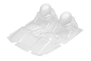 HPI Racing  APACHE C1 COCKPIT (CLEAR) 107174