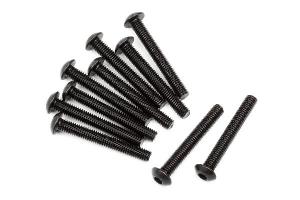 HPI Racing  BUTTON HEAD SCREW M3x22mm (10pcs) 107894