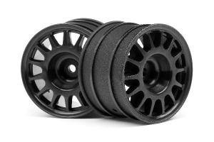 HPI Racing  WR8 RALLY OFF-ROAD WHEEL BLACK (48X33MM/2PCS) 107970