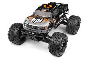 Hpi Racing Nitro Gt-3 Truck Painted Body (Silver/Black) 109883